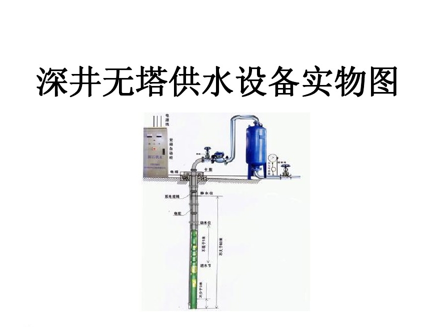 白山江源区井泵无塔式供水设备